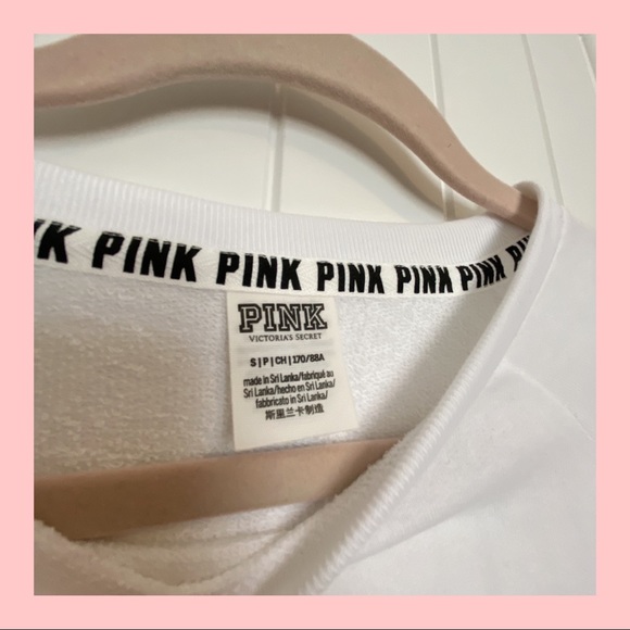 *SOLD* *vs pink* cold shoulder sweater - Picture 3 of 3